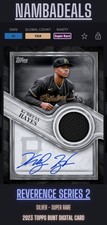Topps Bunt Ke'Bryan Hayes 2023 Reverence S2 Silver Patch Auto [DIGITAL]