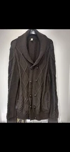 ASOS Brown Mens Cardigan Size M Medium - Picture 1 of 3
