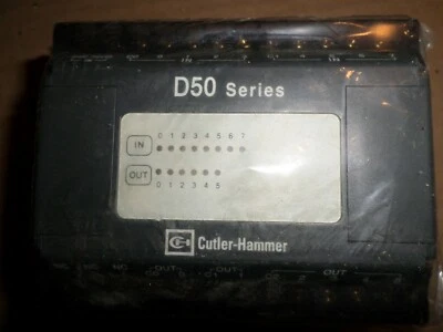 1 Cutler Hammer D Series  D50ER14 Expansion Relay Output Module NIP - Image 1 of 4