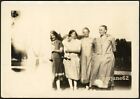 BLURRY WOMEN ONE is ALMOST DISAPPEARING LIKE a GHOST VINTAGE SURREAL PHOTO