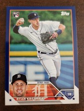 2023 Topps Series 2 - RYAN KREIDLER - ROYAL BLUE PARALLEL - Card #356