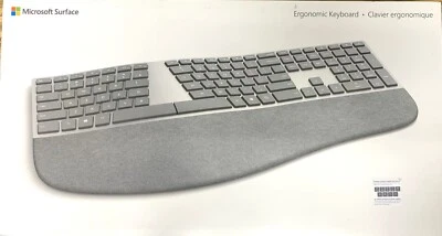 Microsoft Surface Ergonomic FRENCH Keyboard Bluetooth Wireless model 1786 -  New - Image 1 of 4