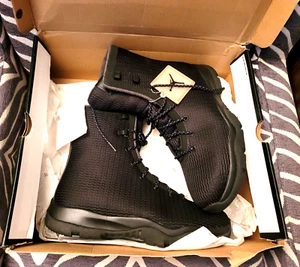 Nike Jordan Future EP Boot Sneakers Black Water Resistant 854554-002 Men SZ 12.5 - Picture 1 of 23