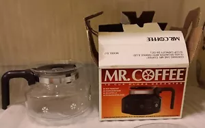 Vintage Mr. Coffee Replacement Pot Model D-7 Glass Decanter 10 Cup 1986 - Picture 1 of 8