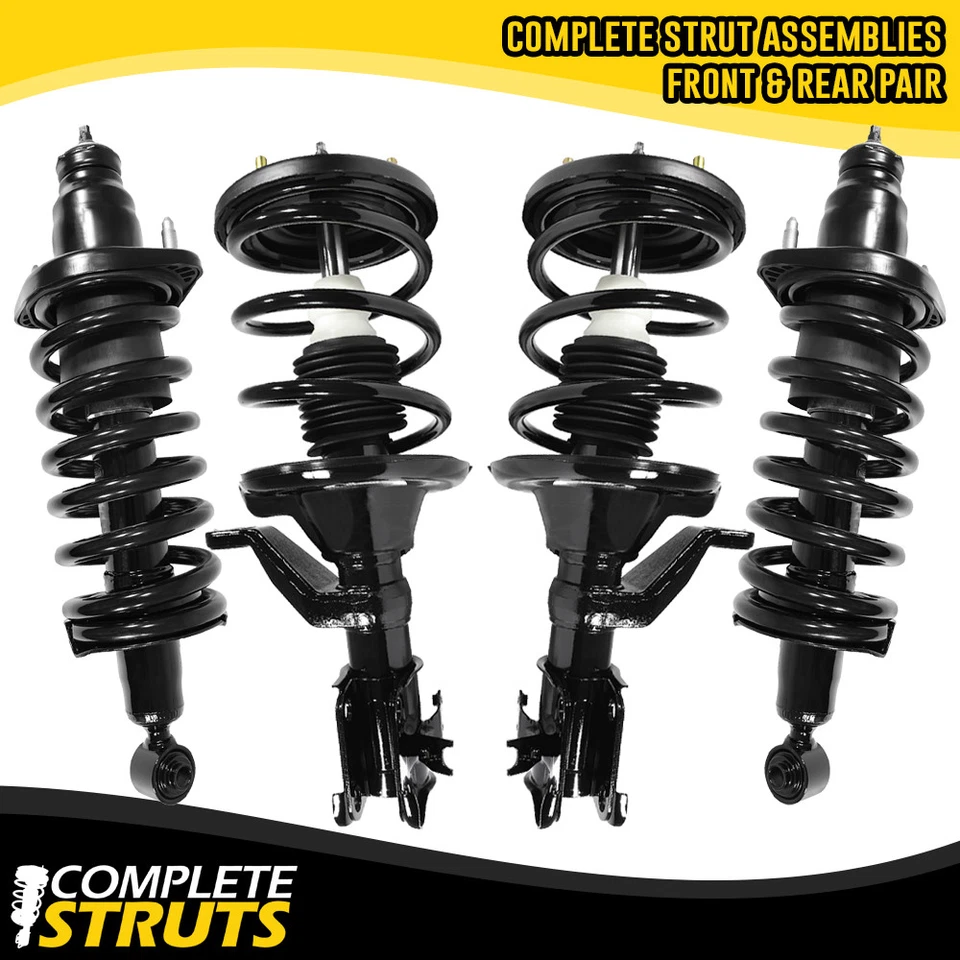 Front & Rear Quick Complete Struts & Coil Springs for 2003-2005 Honda Civic 1.7L Foto 1 de 4