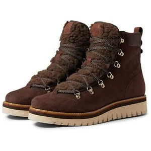 Cole Haan Women's ZeroGrand Lodge Hiking Boot in Java/Ivory Size 7 NWT - Picture 1 of 10
