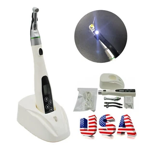 Tratamiento dental inalámbrico LED endo motor conducto radicular 16:1 pieza de mano recíproca - Imagen 1 de 8