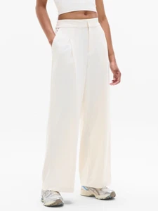 ATHLETA Pinnacle High Rise Trouser 4 Tall | Bone Pant #472041 NEW - Picture 1 of 5
