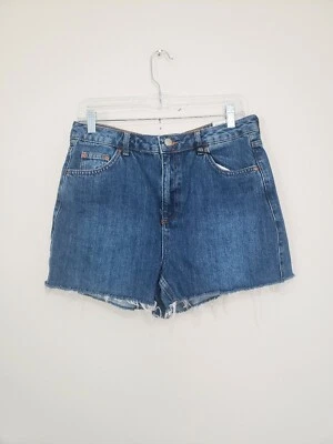Pantalones cortos de jean Topshop Moto Mom 12 Foto 1 de 4