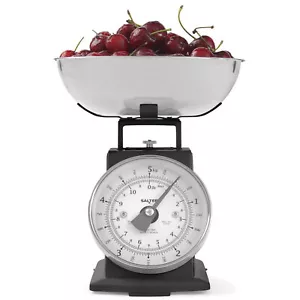 Salter Kitchen Scale Timeless Mechanical 5 kg Dishwasher Safe Bowl (Open Box) - Picture 1 of 7