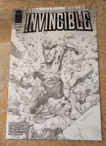 INVINCIBLE #111 BLACK AND WHITE OTTLEY VARIANT IMAGE COMICS (2014) KIRKMAN NM - Picture 1 of 2