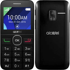 BINB Alcatel 2008 Dual SIM 16MB + 8MB Black Factory Unlocked 4G GSM - Picture 1 of 3