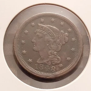 1847 LARGE CENT - XF - Picture 1 of 2