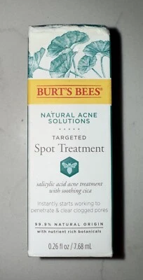 Burt’s Bees Natural Acne Solutions Targeted Spot Treatment See Photo For Exp - Image 1 of 2