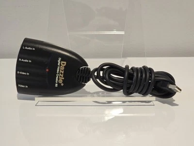 DAZZLE DVC-80 Digital Video Creator 80 Video Capture Device RCA USB.  TESTED  - Image 1 of 4