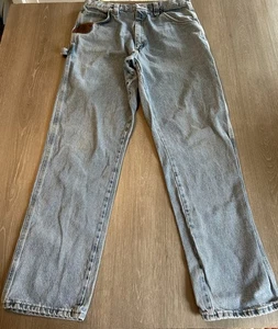 Wrangler Riggs Jeans Herren 36x34 blau Carpenter Hose Dura-Shield Workwear Karriere - Bild 1 von 11
