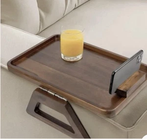 Smart Design Acacia Armrest Tray - Picture 1 of 6