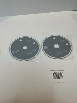 15-inch Macbook Pro Install OS X 10.6.4 DVD & Applications DVD OEM - Image 1 of 2