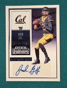 2016 Panini Contenders Draft Picks Jared Goff Rookie Ticket Autograph #102  - Picture 1 of 3