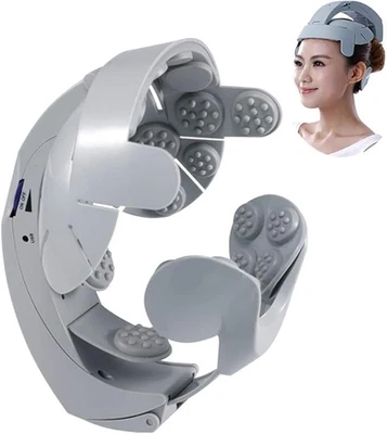 Head Massager Helmet Scalp Brain Relax Electric Vibration ，Type Massager - Image 1 of 4