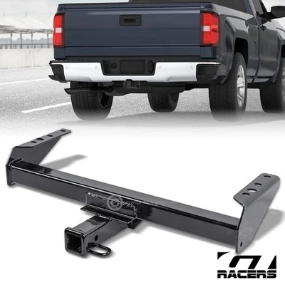 Enganche de remolque para 75-07 GMC serie C Sierra/F-Super Duty clase 3 + receptor de remolque de 2" Foto 1 de 4