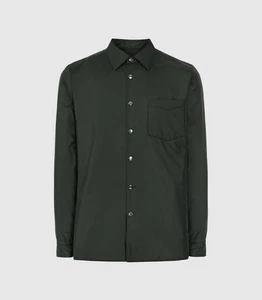 REISS: Pudra Lightly Padded Coach Jacket Green. L  RRP £125 Excellent Condition - Picture 1 of 15