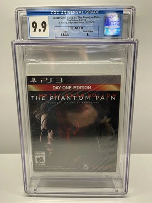PS3 Metal Gear V Phantom Rep - Sony PlayStation 3 - CGC Graded 9.9 A++ - Image 1 of 2