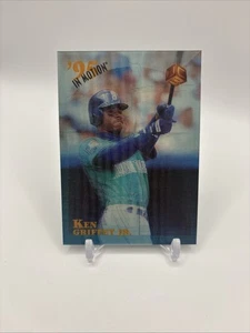 1995 Sportflix UC3 In Motion Ken Griffey Jr. Seattle Mariners #IM 2 HOF GOAT - Bild 1 von 3