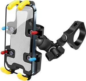 UTV Telefonhalterung - 360 verstellbar strapazierfähig Telefonhalter 8 Krallen passt 1,75 bis 2  - Bild 1 von 12