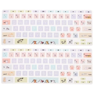 2 szt. Klawiatura Ochrona Laptop Folia ochronna Pełna elektroniczna osłona przeciwpyłowa - Zdjęcie 1 z 11