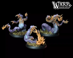 Dämonische Flammenwerfer (3 Modelle) | Age of Fantasy Dämonen | Warp Miniatures - Picture 1 of 5