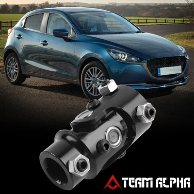 Eje de dirección de acero de aleación de 13/16" 36 Spline a 1"DD negro 40Cr junta en U universal Foto 1 de 4