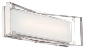 Kovacs P1183-L LED Bath Art 22"W Integrated LED Bathroom Sconce - Nickel - Picture 1 of 1