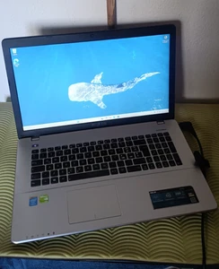 ASUS R75IL i5-4200U 8gb 128GB SSD M2 17,3" 1600x900 NVIDIA 740M 2GB windows 11 - Picture 1 of 8
