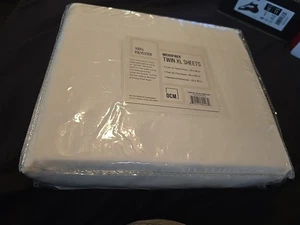 Twin XL 3-Piece Sheets Set With Pillow Case - Microfiber (White) - Picture 1 of 4