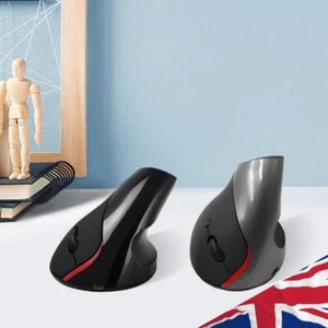 2.4G Wireless Vertical Ergonomic Optical Mouse 2400 DPI 6 Buttons for Laptop PC - Picture 1 of 18
