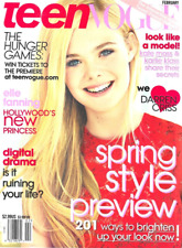 Teen Vogue Magazine Elle Fanning Darren Criss Kate Moss Karlie Kloss Style