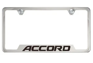 Chrome License Plate Frame for Accord - Picture 1 of 1