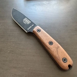 Walnut scales compatible with ESEE-3/4HM knife - Picture 1 of 7