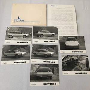 1979 Bertone Tundra Volvo 343 Concept Car Prototype Press Kit Photos - Picture 1 of 9
