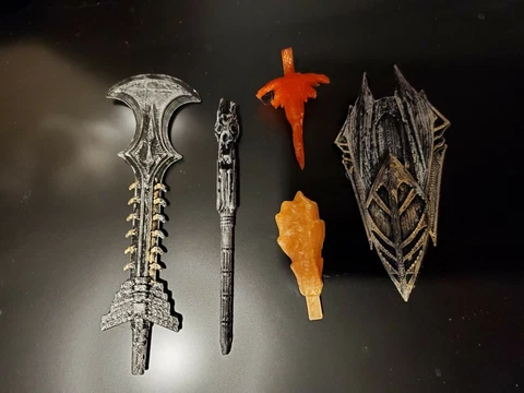 Custom upgrade kit TLK the last knight transformers Voyager megatron(no fig incl Cover
