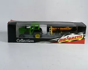 Majorette Collection No. 208 Tractor with Log Trailer New Box 1/65 MIB - Picture 1 of 6