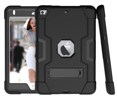 For iPad 2nd 3rd 4th 5th 6th 7th 9th Gen Shockproof Heavy Duty Case Stand Cover - Image 1 of 4