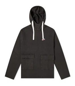 Sudadera con capucha Nike Heritage Popover para hombre negra mediana - Imagen 1 de 5
