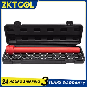 Master Inner Tie Rod Tool Set with 12 Crowfoot Adapters 1/2 Inch Drive Tube - Picture 1 of 9