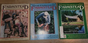 Vintage Farmstead Magazine 1986 - 1987 3 Issues - Picture 1 of 4