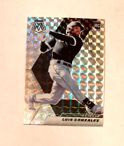 2021 Mosaic Choice Rookie Variation Silver #RV-29 Luis Gonzalez Rc White Sox - Image 1 of 2