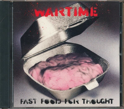 Wartime (Henry Rollins) - Fast Food For Thought RARE original out of print CD EP - Image 1 of 2