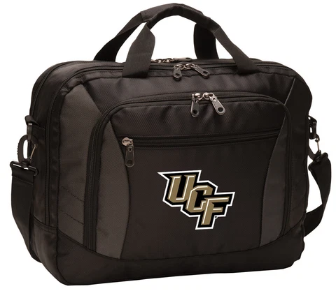 CENTRAL FLORIDA Laptop Bag UCF Knights Computer Bags LOADED With POCKETS! Cover