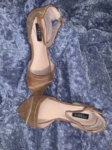 Torrid Open Toe Buckle Ankle Strap Embroidered Sandal US 10 W - Picture 1 of 10
